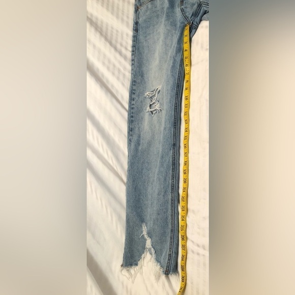 BDG Urban Outfitters Cowboy Jean High Rise Western Blue Denim Distressed Size 29 - Picture 9 of 16
